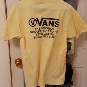 Van's medium t shirt